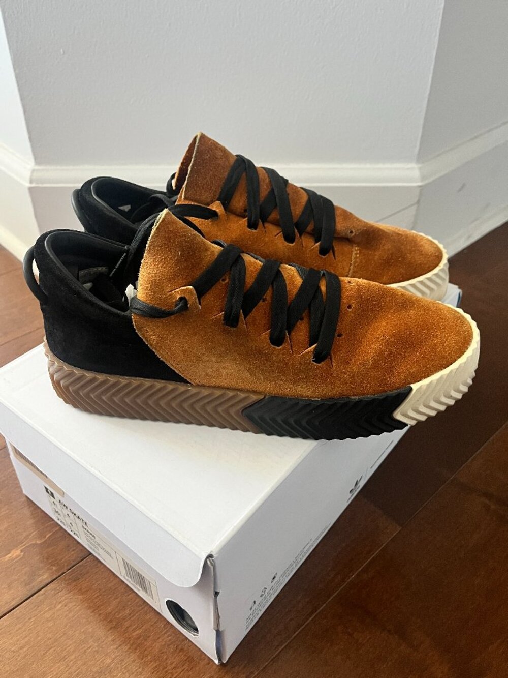 Adidas X Alexander Wang Suede Skate Sneakers